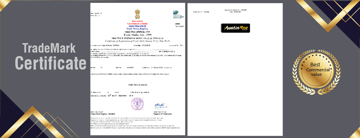 austinroz trademark-certificate-01 austinroz water purifier trademark-certificate-01